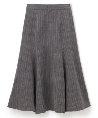 BEIGE， TURENNE / マーメイドスカート Gray×Camel line