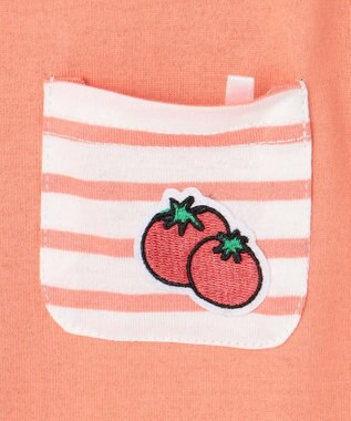 ANY KIDS 【ke ke ke】GOOD MORNING  半袖Ｔシャツ コーラルピンク