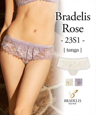 BRADELIS New York 【BRADELIS New York】　ローズスタイルタンガ23S1 ライラック
