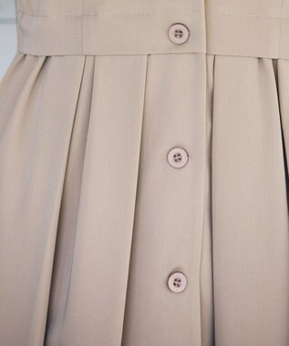 Tiaclasse 【洗える】フレアトレンチコート グレージュ