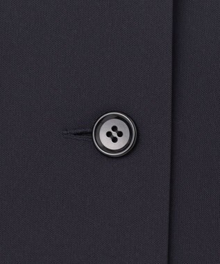 #Newans 【セレモニーにも】コクーンフォルムカーディガンジャケット ネイビー