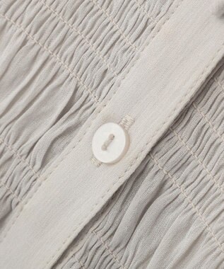 CRAFT STANDARD BOUTIQUE ウ゛ィンテージボイルロングスリーブブラウス Light Gray