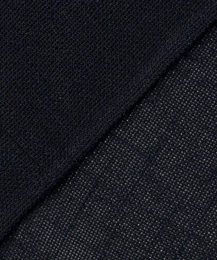 組曲 S 【先行予約】【WEB限定】メランジレノクロス 裾フレアブラウス ネイビー系