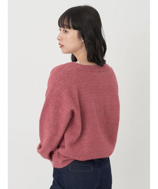 earth music&ecology カシュクールニットプルオーバー Pink