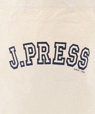 J.PRESS MEN アーチロゴトートバッグ ホワイト系