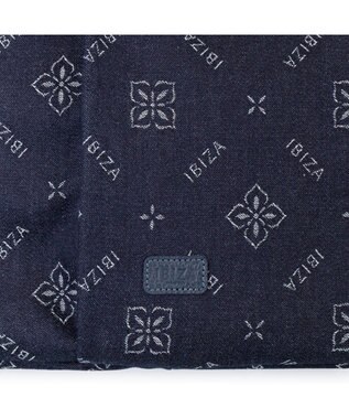 IBIZA アスール　ロゴデニム　2WAYバッグ 紺