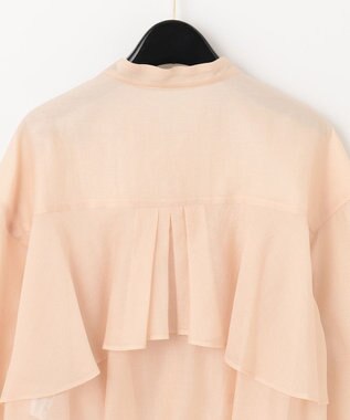 GRACE CONTINENTAL バックコンシャスブルゾン ベージュ