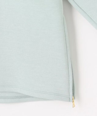 J.PRESS LADIES S ダンボールジャージー プルオーバー カットソー スモーキーミント系