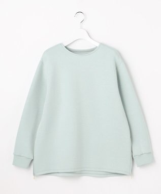 J.PRESS LADIES L ダンボールジャージー プルオーバー カットソー