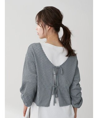透かし編みカーディガン Earth Music Ecology ファッション通販 公式通販 オンワード クローゼット