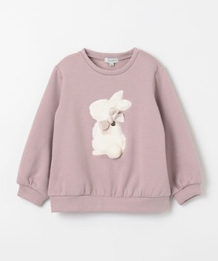 ANY KIDS アニマルアップリ トレーナー ウサギ