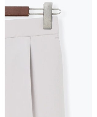 Te chichi 【雑誌掲載アイテム】ダブルクロスイージーワイドパンツ グレー