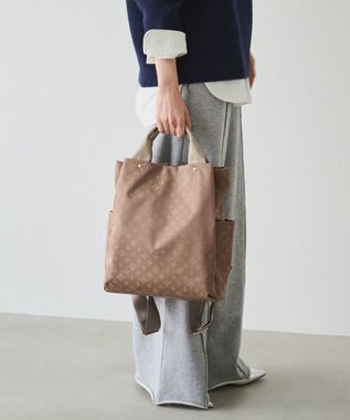 russet ナイロンジャガード2ハンドルリュックサック(SF-220) Mocha