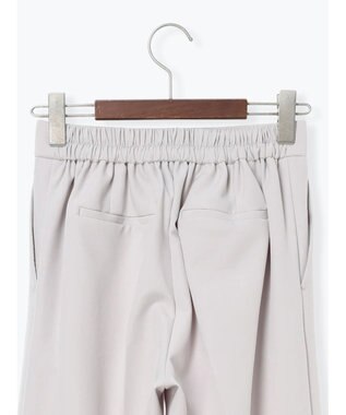 Te chichi 【雑誌掲載アイテム】ダブルクロスイージーワイドパンツ グレー