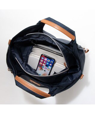 LA BAGAGERIE 【復刻リニューアル】ナイロンショルダー＆トートバッグ ネイビー