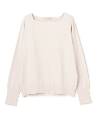 UNFILO マイビューティニット スクエアネック グレージュ