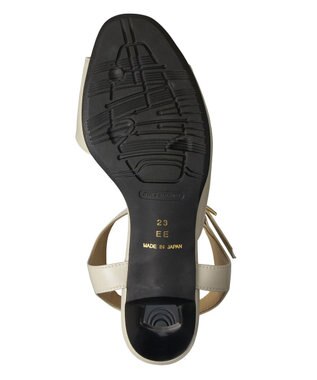 ASICS WALKING ペダラ ヒールサンダル 2E 5.0cmヒール ベージュ系