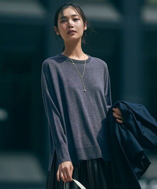 23区 アコヤパール ラリエット ネックレス ゴールド系