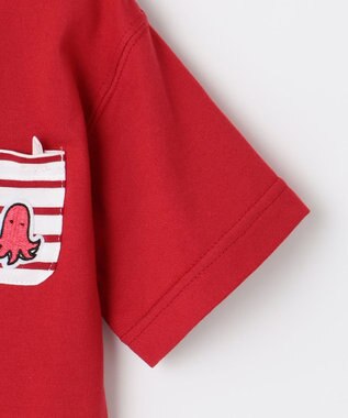 ANY KIDS 【ke ke ke】GOOD MORNING  半袖Ｔシャツ レッド