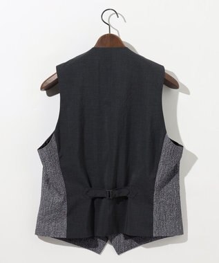 JOSEPH ABBOUD 【ストレッチ・洗える・軽量・防しわ・速乾・エコ撥水】ライトウェーブベスト グレー系