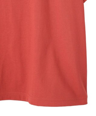 Green Parks 汗染み防止ボックスロゴＴシャツ Red