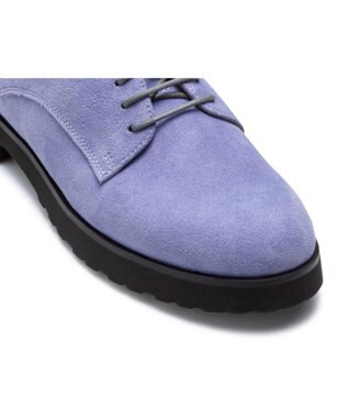 REGAL FOOT COMMUNITY 【リーガルレディース】F70R レースアップシューズ カジュアルシューズ ライトブルースエード