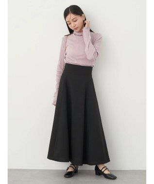 earth music&ecology コットンシアータートルネックプルオーバー Pink