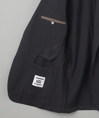 GOTAIRIKU 【AIRY MOVE / セットアップ対応】ムリネ調マルデオリジャージー セットアップジャケット グレー系8