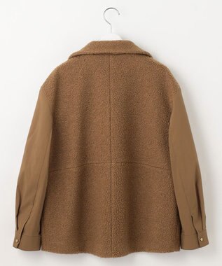 自由区 【カタログ掲載】ボアコンビ アウター キャメル