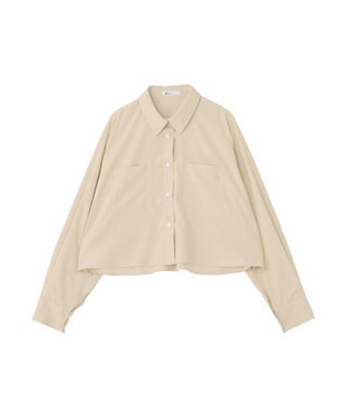CRAFT STANDARD BOUTIQUE クロップドレングスシャツ Beige