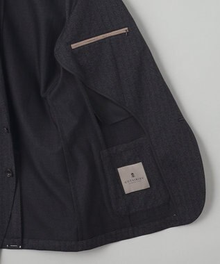 GOTAIRIKU 【AIRY MOVE / セットアップ対応】ムリネ調マルデオリジャージー セットアップジャケット グレー系8