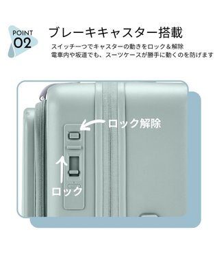 Samsonite アメリカンツーリスター スーツケース 50L(/61L) ヴェロックス スピナー61 VELOX パステルグリーン