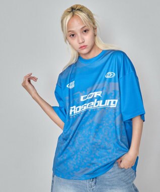 WEGO 【ユニセックス着用/MLサイズ展開】フォトゲームグラフィックT（SS） ブルー