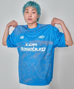 WEGO 【ユニセックス着用/MLサイズ展開】フォトゲームグラフィックT（SS） ブルー