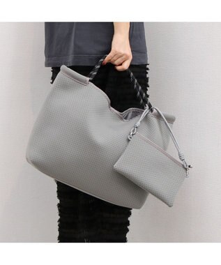 UNBILLION カシュカシュ cachecache / ネオプレーンパンチングトート