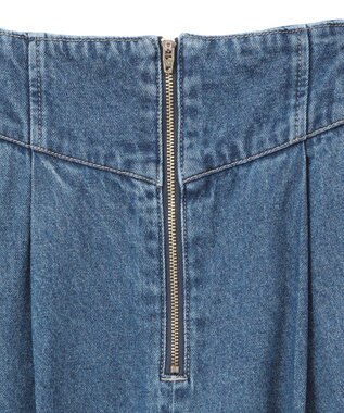 earth music&ecology サイドベルトデニムパンツ Medium Indigo