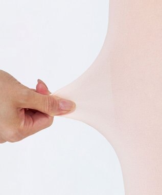 Chacott クールタイツ（穴あき）キシリトール加工 ロイヤルピンク