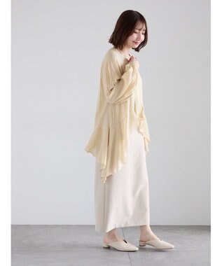 Te chichi イレギュラーヘムチュニックブラウス ベージュ