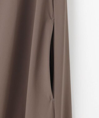 ANY L バルーンシルエットワンピース ブラウン