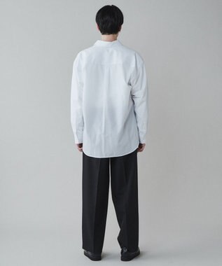 WEGO イージーケアブロードBIGシャツ ホワイト