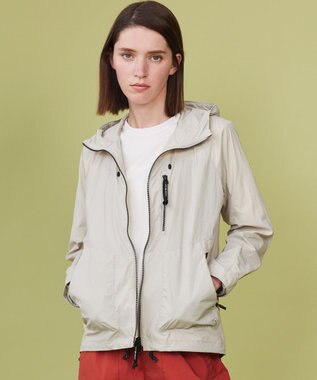 JOSEPH ABBOUD MOUNTAIN 【軽量/ストレッチ/ECO撥水】ライトワシャーストレッチ マウンテンパーカー アイボリー系