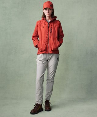 JOSEPH ABBOUD MOUNTAIN 【軽量/ストレッチ/ECO撥水】ライトワシャーストレッチ マウンテンパーカー オレンジ系