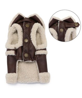 PET PARADISE ペットパラダイス フライトベスト 小型犬 ブラウン