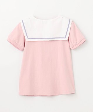 ANY KIDS セーラーカラー Tシャツ ピンク