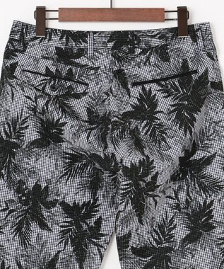 JOSEPH ABBOUD 【イージーケア】リーフ柄 ライトウェーブハーフパンツ ライトグレー系6