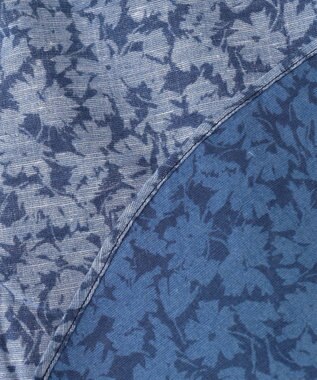 JOSEPH ABBOUD 【清涼感】テクスチャライズドライ フラワーエアリノ シャツ ネイビー系6