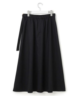 23区 S 【VERY10月号掲載】メリノウールサテン スカート ブラック系