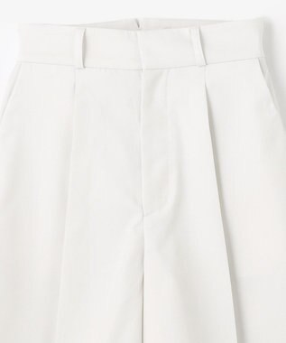 NAVE 【Nave】ウールポリエステルツイル ショートパンツ アイボリー系