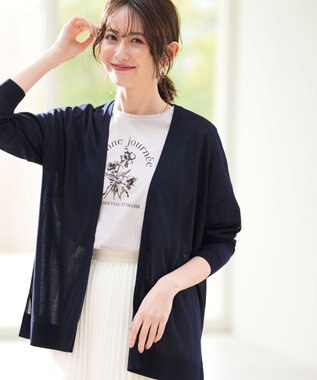 ANY SIS エアリーライト ニットカーディガン