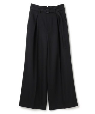 uncrave プレーンスーツ ワイドパンツ（uncrave WHITE） ブラック